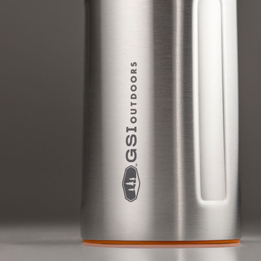 Термос GSI Outdoors Glacier Stainless 0,5l Vacuum Bottle (металік)