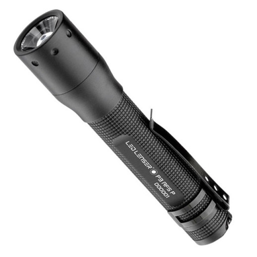 Ліхтар-брелок Led Lenser P3 AFS P, 75 лм, чорний (картонна уп.)