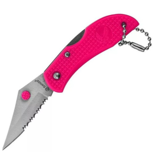 Нож Ganzo G623S (розовый)