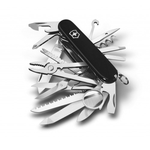 Нож Victorinox Swisschamp 1.6795, черный