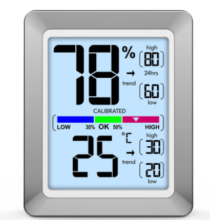 Термогигрометр Technoline WS9460 - серебристый/белый