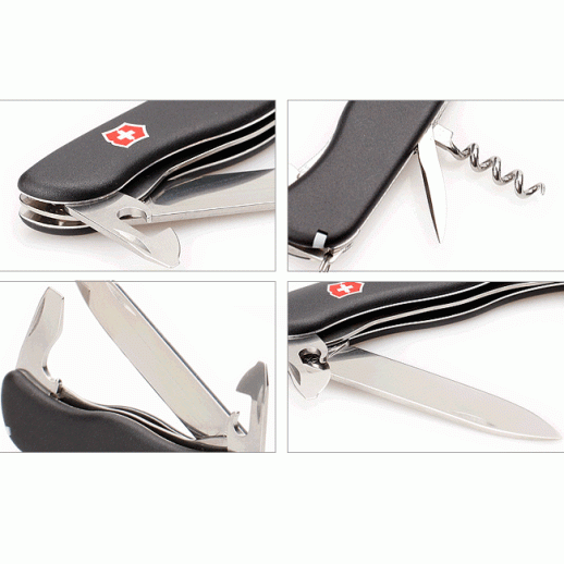 Нож Victorinox NOMAD черный 0.8353.3