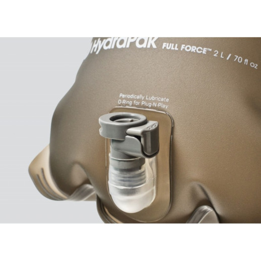 Питьевая система HydraPak Full-Force 2 л Mammoth Grey