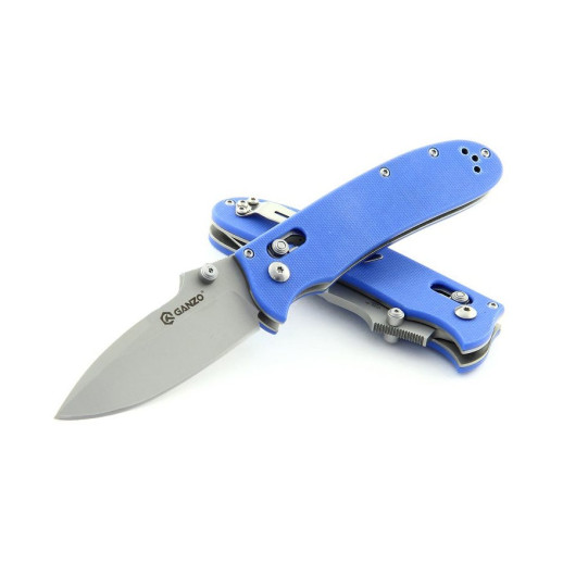 Складной нож Ganzo G704 синий