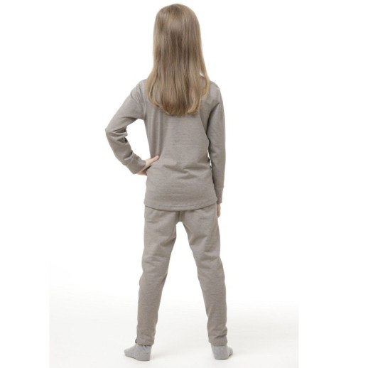 Термоштаны для Turbat Yeti Bottom Kids Steeple Gray - 140 - серый - KID