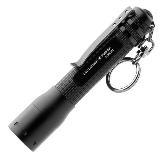 Фонарь-брелок Led Lenser P3 AFS P, 75 лм, черный (картонная уп.)