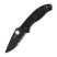 Нож Spyderco Tenacious Black Blade FRN полусеррейтор (C122PSBBK)