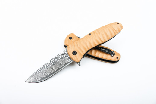 Нож Ganzo G622-DY-2, коричневый