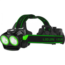 Налобный фонарь Led Lenser XEO 19R, черный и зеленый