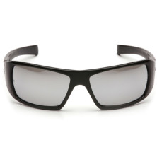 Окуляри Pyramex Goliath (silver mirror) дзеркальні чорні