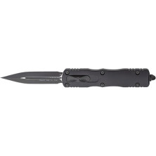 Ніж Microtech Dirac Delta Double Edge Black Blade Tactical