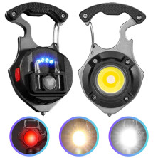 Ліхтар Police MULTIFUNCTIONAL W5143-COB, multitool, Li-Ion акумулятор, магніт, карабін, викрутка, ЗП Type-C