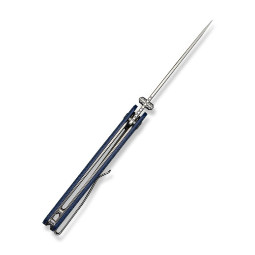 Ніж складаний кишеньковий Sencut Stria, (7,9 см) D2 / Micarta синій