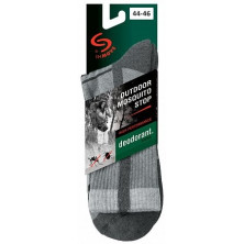 Термошкарпетки InMove Outdoor Mosquitostop сірий з графітом 38-40