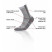 Термошкарпетки InMove Outdoor Mosquitostop сірий з графітом 38-40