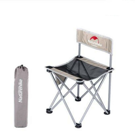 Стілець складаний Naturehike NH16J001-J, 600D Oxford /сталь, хакі