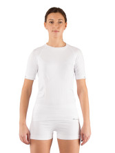 Футболка жіноча Lasting Alba, біла L-XL