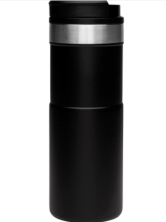 Термочашка Stanley Classic Never Leak-чорна - 0.47 л.