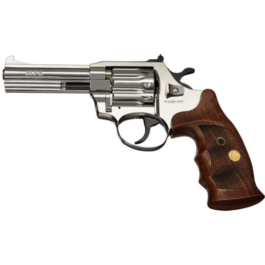 Револьвер флобера Alfa mod.441 3 " 4мм рукоять №9 нікель/дерево (144919/9)