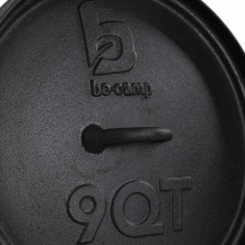 Казан з кришкою Bo-Camp Dutch Oven Cast Iron 31 cm / 7.1 L Black (22122415)