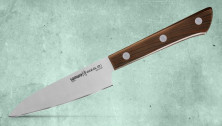 Ніж кухонний Samura Harakiri овочевий, 99 мм, Wood SHR-0011WO