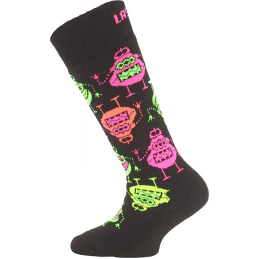 Термошкарпетки для лиж Lasting SJE 946 дитячі чорно-рожеві XS