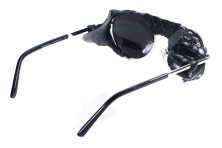 Окуляри Global Vision Aviator-5 (silver mirror) дзеркальні чорні