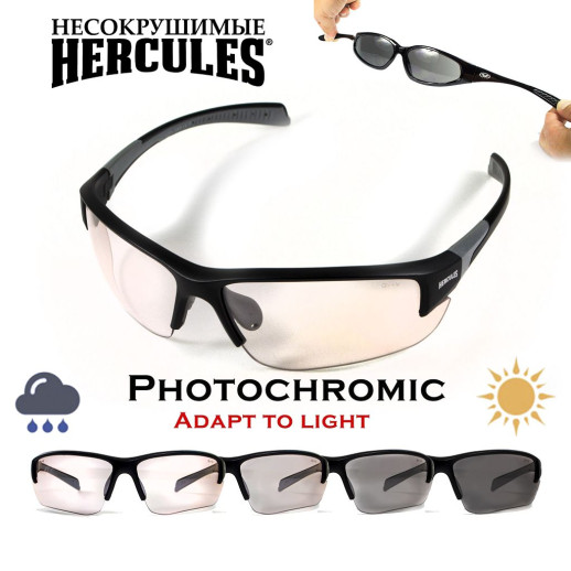 Окуляри Global Vision Hercules-7 Photocromic (clear) фотохромні прозорі
