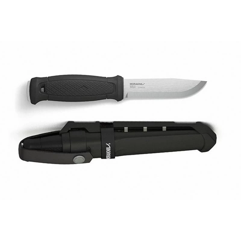 Ніж туристичний Morakniv Garberg Multi-Mount 12642, повний хвостовик Full Tang, нержавіюча сталь, чорний