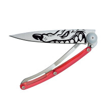 Ніж Deejo Tattoo 37 g, Red,