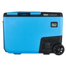 Портативний холодильник Brevia 38л, двокамерний (22330)