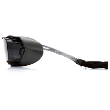 Окуляри Pyramex Cappture (gray) Anti-Fog чорні