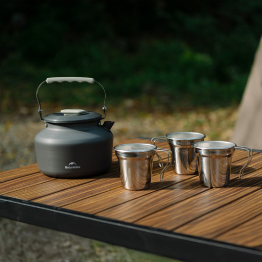Кемпінговий чайник Naturehike CNK2450CF030 1,4 л, алюміній