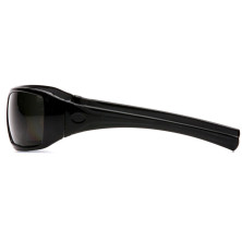 Окуляри Pyramex Goliath Polarized (gray) чорні