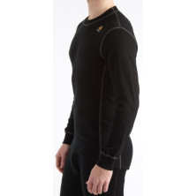 Термофутболка чоловіча Aclima WarmWool Crew Neck Man Black M