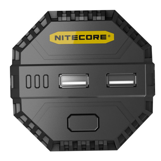 Зарядний пристрій автомобільний Nitecore V2 6А-2xUSB (2.1 A)