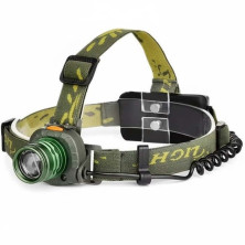 Ліхтар налобний Police 6616-T6, Motion Sensor, ЗП 220/12V, 1x18650, zoom