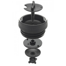 Термочашка Klean Kanteen tkwide Cafe Cap сланець чорний матовий 592 мл