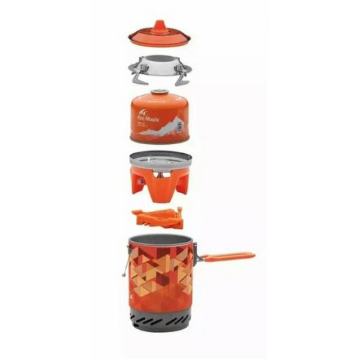 Система приготування їжі Fire-Maple FMS-X2, помаранчевий