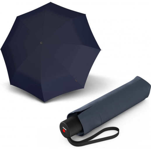 Парасоля Knirps A.050 Navy UV Protection Мех / Складана / 8 спиць / D98x24см