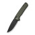 Ніж складаний туристичний Civivi Iron Tide (8.2 см) 14C28N / Aluminum зелений