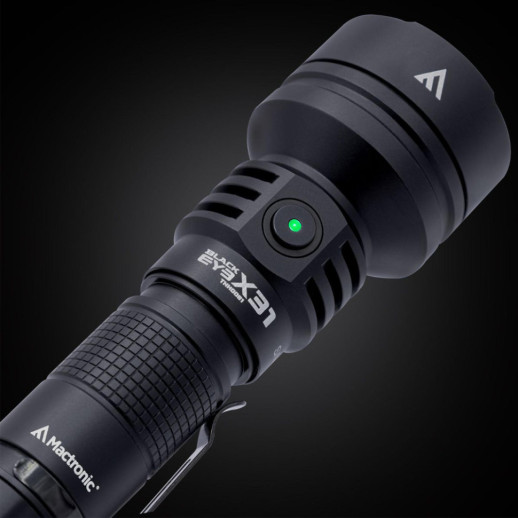 Ліхтар тактичний Mactronic Black Eye X31 (3100 Lm) Programmable Rechargeable Type-C (THH0081)