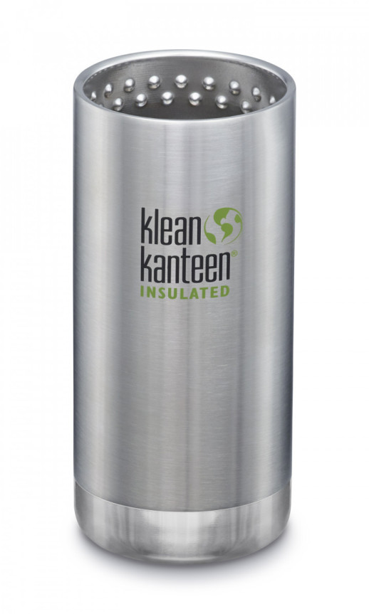Термокружка Klean Kanteen TKWide Cafe Cap 355 мл-сіра