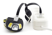 Налобний ліхтар яскравий промінь LH - 160A STALKER