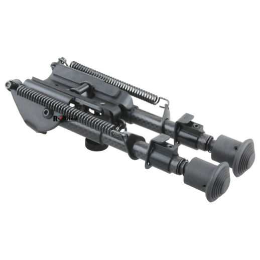 Сошки Vector Optics 155-230 мм на антабку. Карбонове волокно, підпружинені