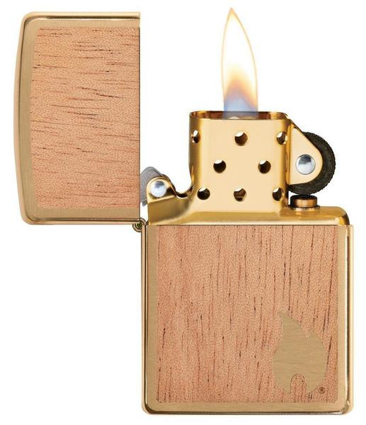 Запальничка Zippo 204B Woodchuck Flame 29901