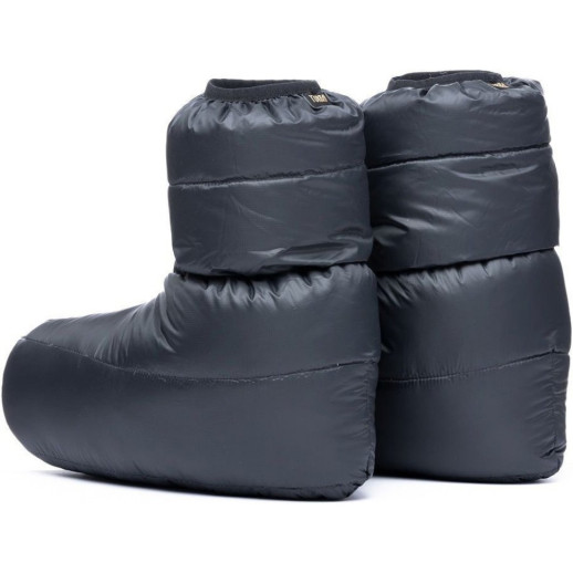 Шкарпетки пухові Turbat Down Socks night black/bright lime - S - чорний/салатовий