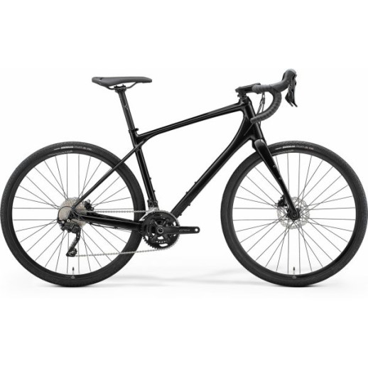 Велосипед Merida 2021 silex 400 xl glossy black(matt black)