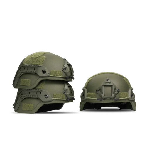 Кевларовий шолом Ukrarmor Mich 2000 Team Wendy. Рівень захисту NIJ IIIA Олива