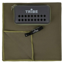 Рушник з мікрофібри Tribe Pocket Towel 90х180 см T-LC-0001-2XL, army-green